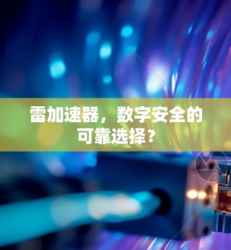 雷加速器，数字安全的可靠选择？