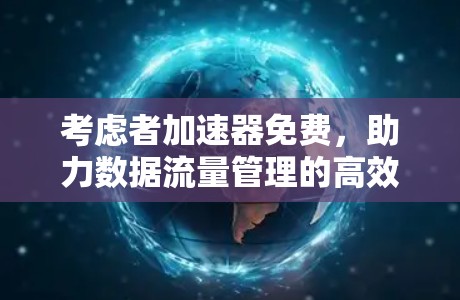 考虑者加速器免费，助力数据流量管理的高效解决方案