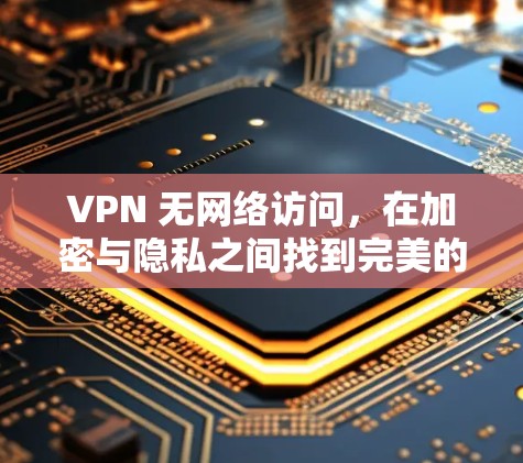 VPN 无网络访问，在加密与隐私之间找到完美的平衡