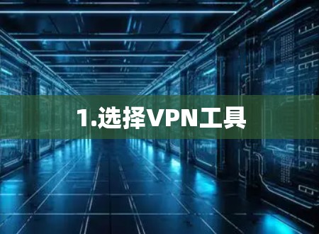 1.选择VPN工具