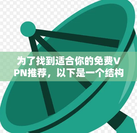 为了找到适合你的免费VPN推荐，以下是一个结构化的建议