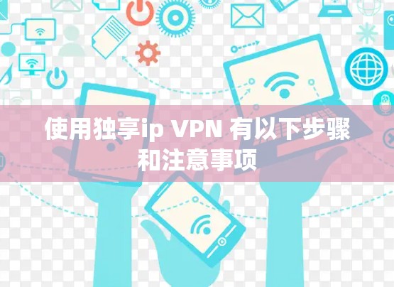 使用独享ip VPN 有以下步骤和注意事项