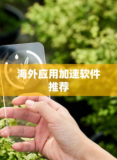 海外应用加速软件推荐 海外应用加速软件推荐
