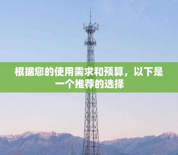 根据您的使用需求和预算,以下是一个推荐的选择 根据您的使用需求和预算,以下是一个推荐的选择