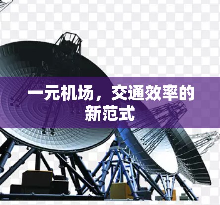 一元机场,交通效率的新范式 一元机场,交通效率的新范式
