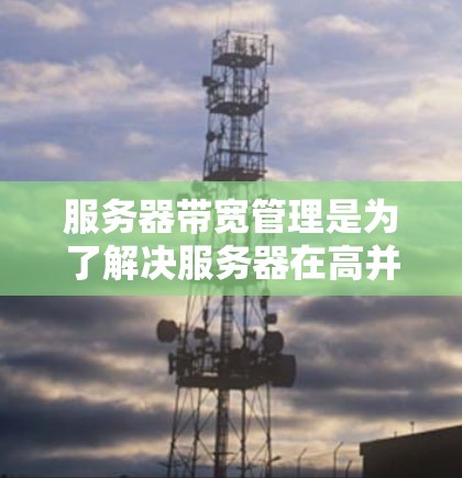 服务器带宽管理是为了解决服务器在高并发请求和高负载下的传输数据问题,确保服务器能够高效地处理各种请求并满足用户需求。以下是带宽管理的关键知识点和步骤 服务器带宽管理是为了解决服务器在高并发请求和高负载下的传输数据问题,确保服务器能够高效地处理各种请求并满足用户需求。以下是带宽管理的关键知识点和步骤